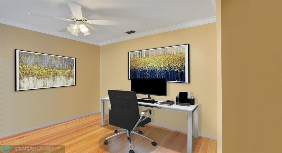 Bedroom Virtually Staged