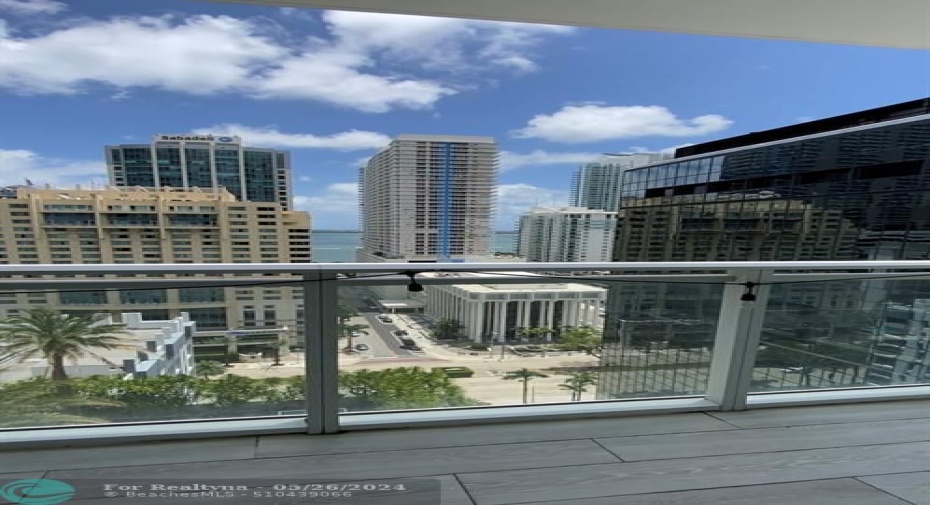 Ocean views fro the balcony