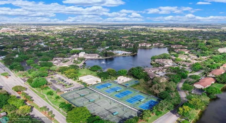 Arial of Township Activities