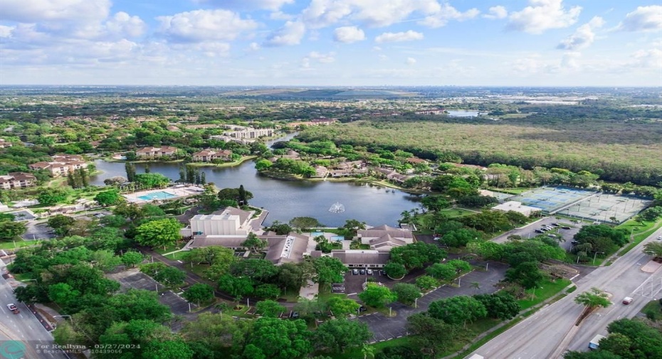 Arial of Township Activities