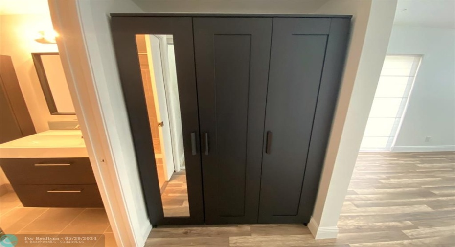 Extra Vanity & Closet space