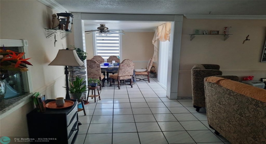 Formal dining room