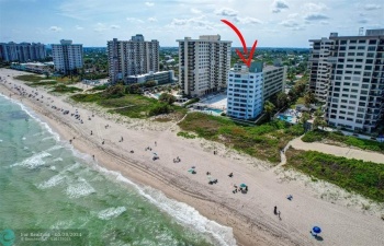 Oceanfront building