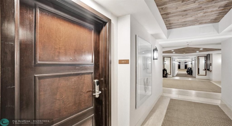 Unit #2411 Entrance