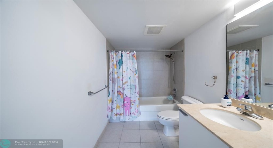 Bedroom 2 with private full bathroom
