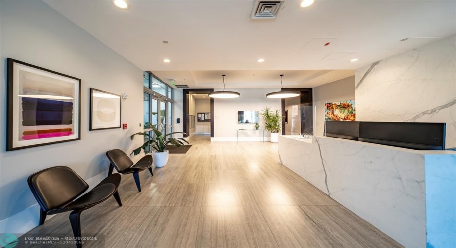 Building lobby