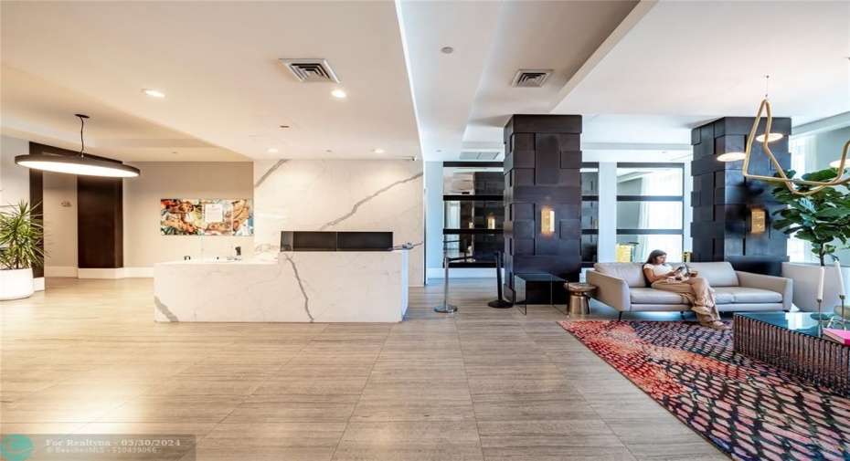 Building lobby