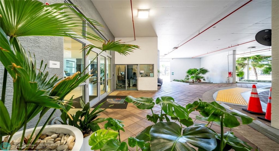 Building entrance