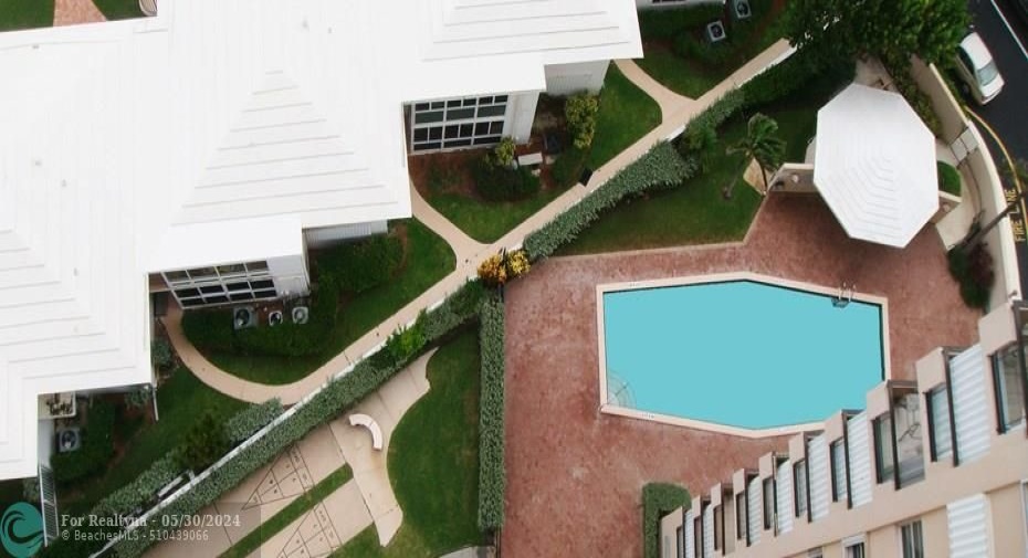 Leisure tower pool view
