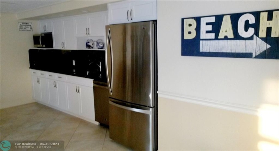 Kitchen facility on 1st floor
