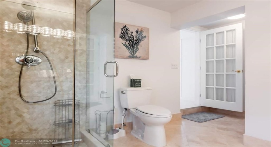 Master bathroom