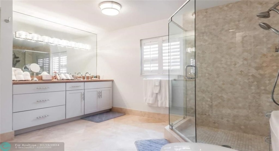 Master bathroom