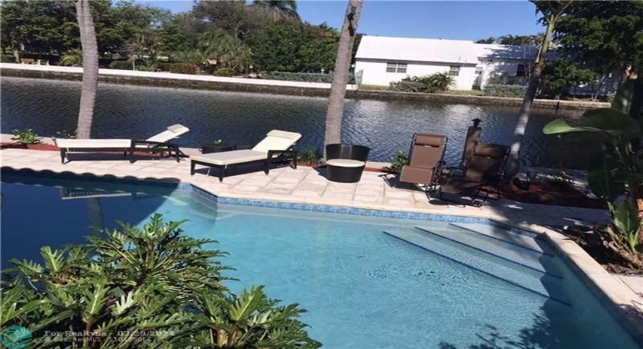 Heated pool