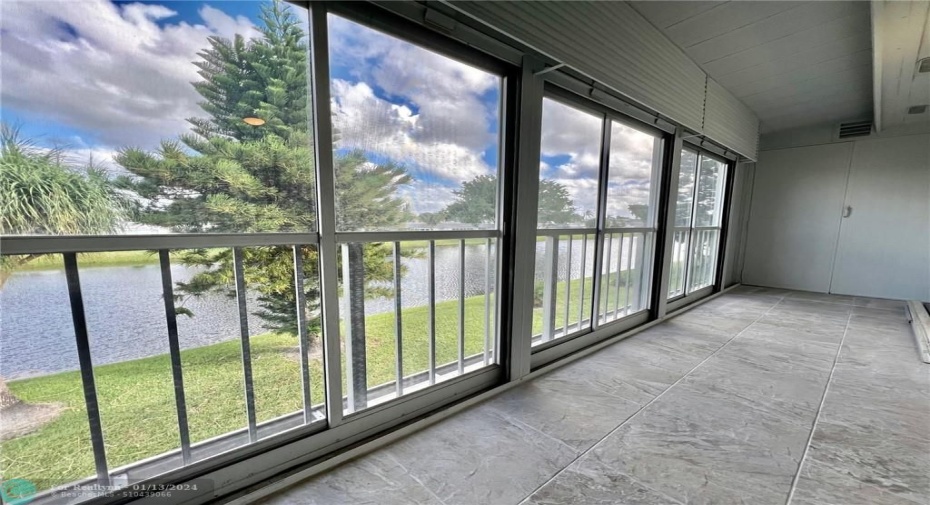 Enclosed Balcony Waterviews