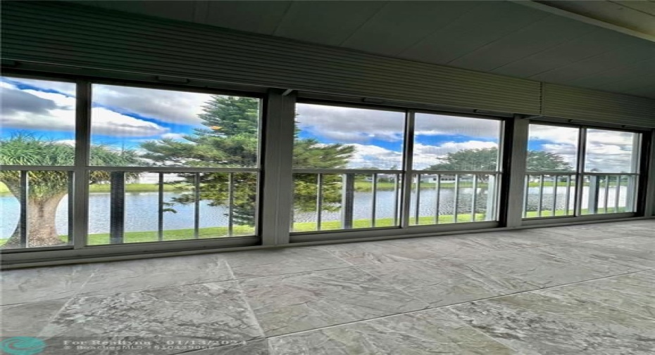 floor to ceiling canalview