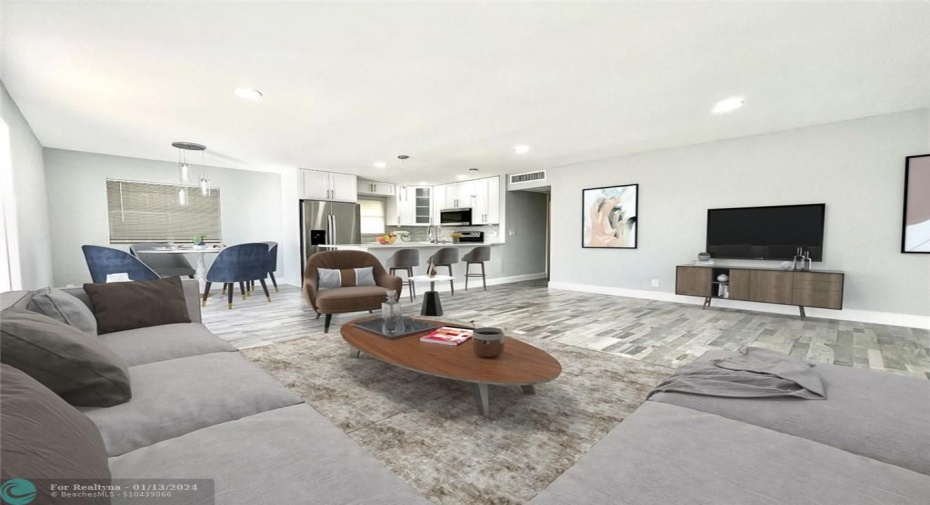 Staged Living/Dining