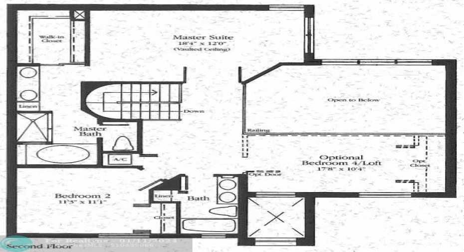 SECOND FLOOR PLAN