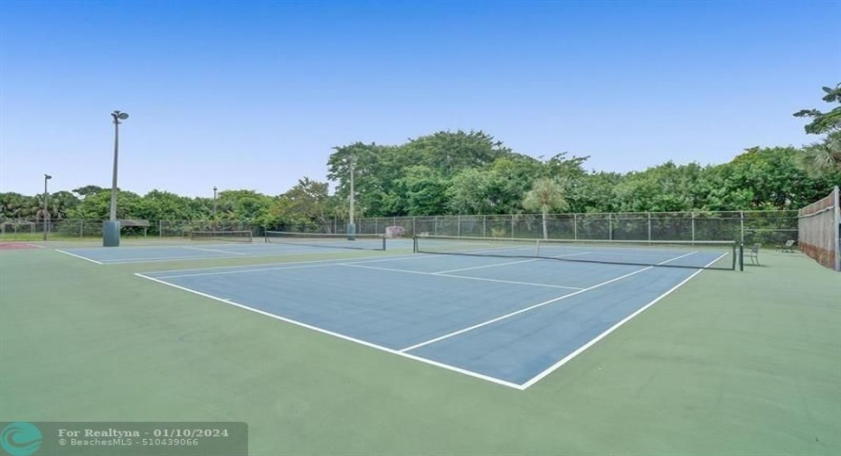 TENNIS COURTS
