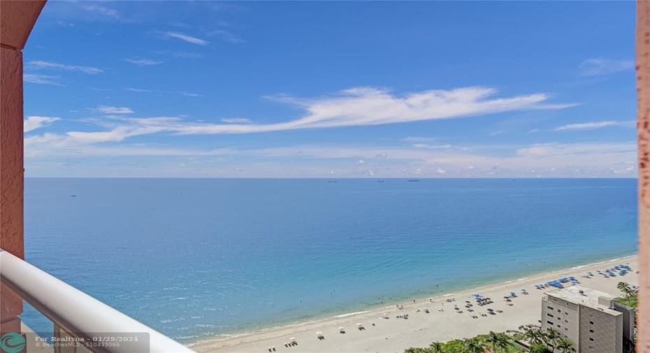 View from living room balcony