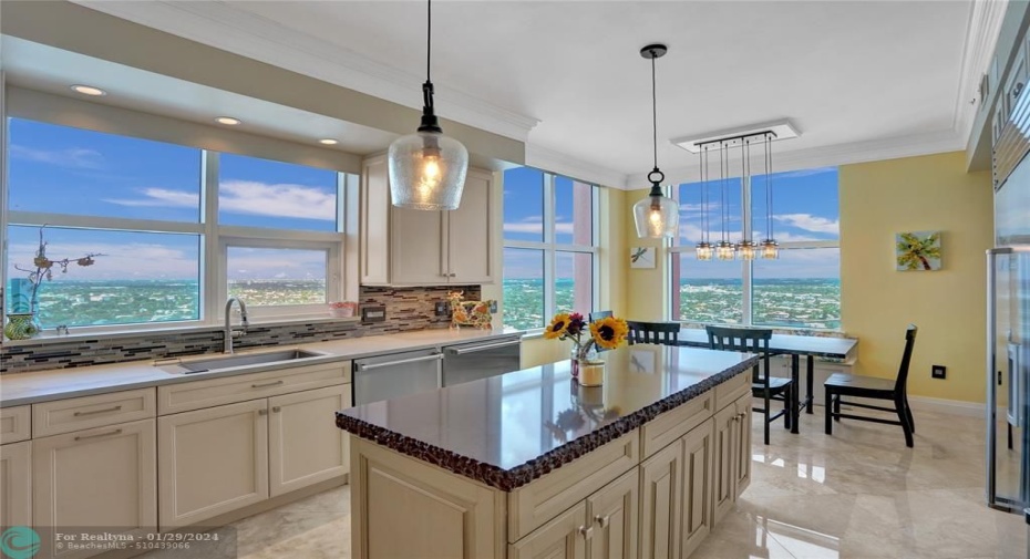 Newer kitchen, Viking appliances